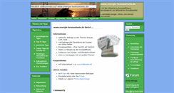 Desktop Screenshot of energie-bewusstsein.de